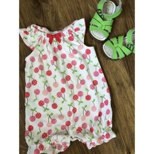 Cherry Romper 3-6 Months